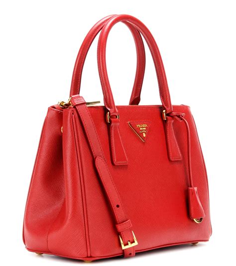 prada leather satchel